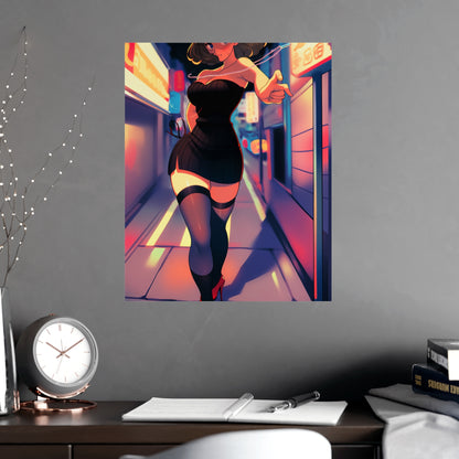 Vertical and Horizontal Matte Posters