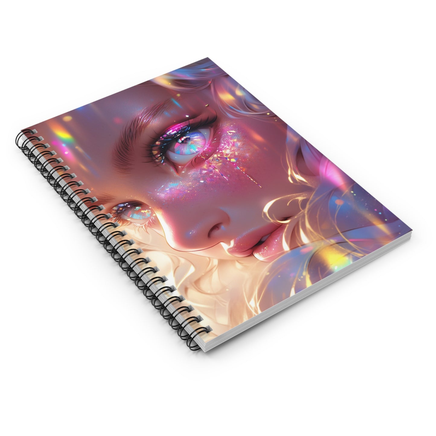Shimmer Spiral Notebook - Ruled Line