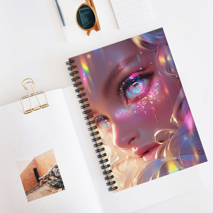 Shimmer Spiral Notebook - Ruled Line