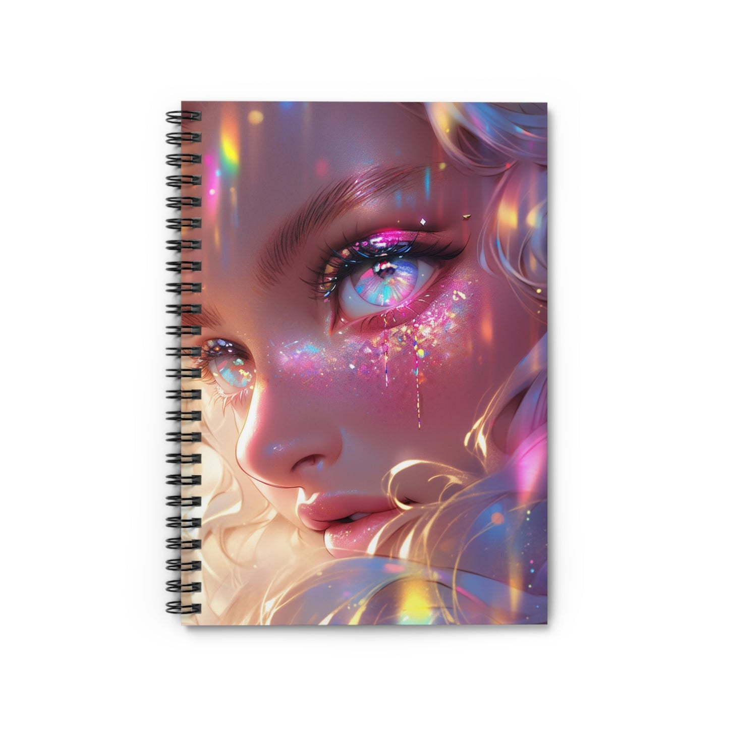 Shimmer Spiral Notebook - Ruled Line