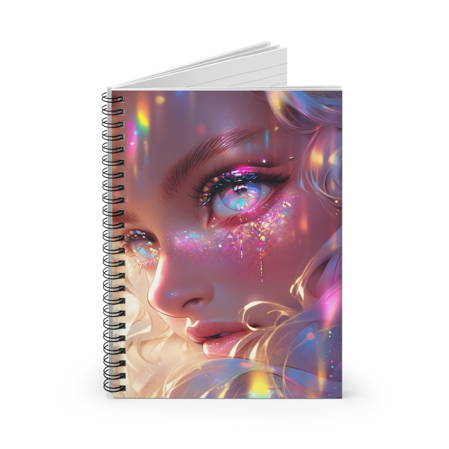Shimmer Spiral Notebook - Ruled Line