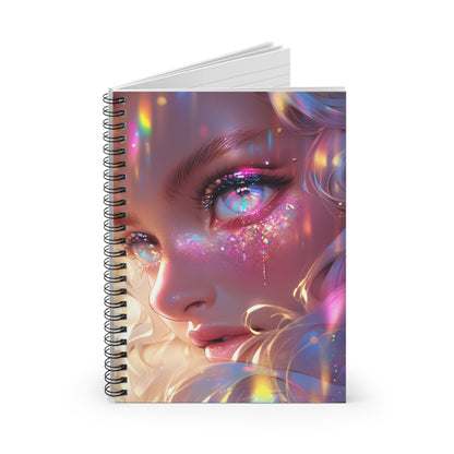 Shimmer Spiral Notebook - Ruled Line